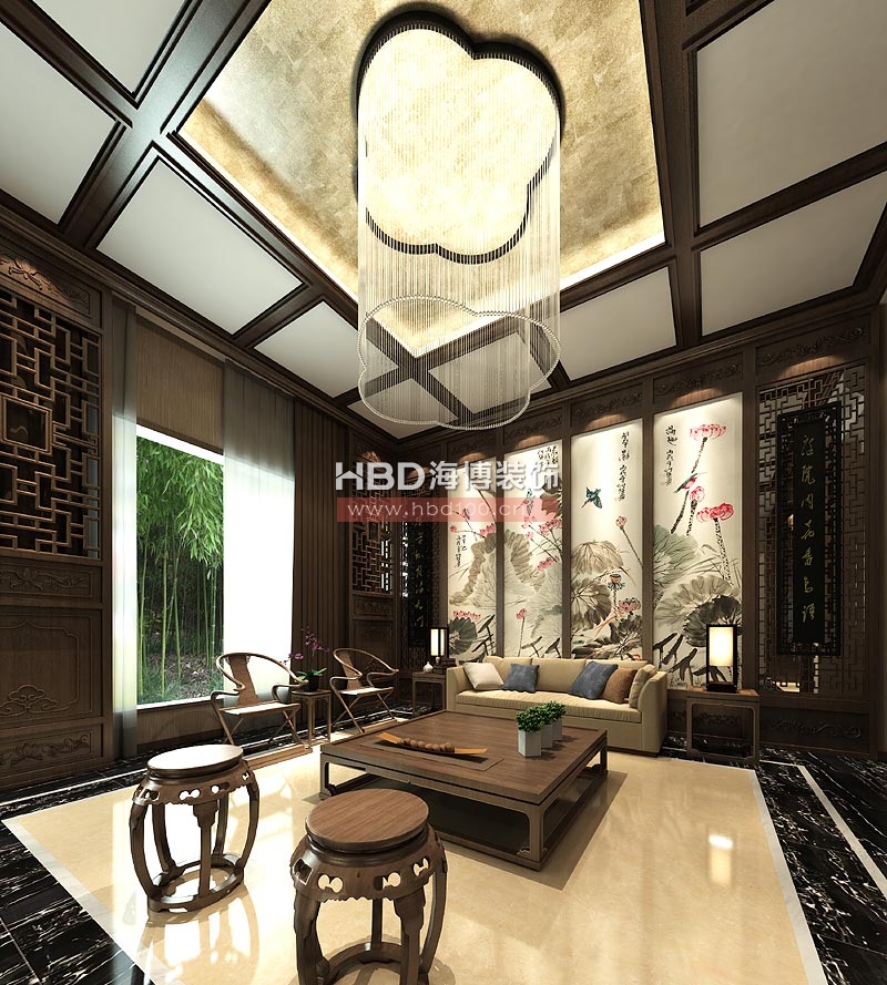 梅園新村別墅裝修設(shè)計 客廳角度一.jpg 梅園新村別墅裝修設(shè)計 客廳角度一.jpg