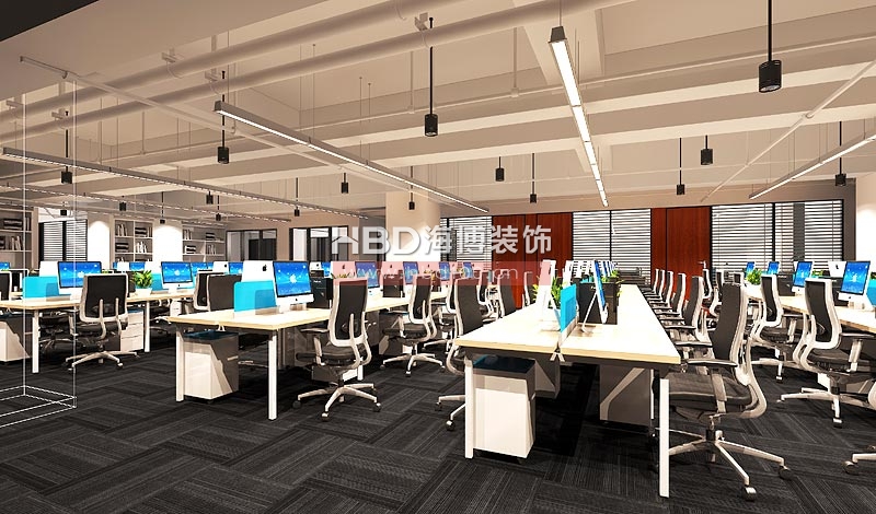 較前廣告公司辦公室裝修案例 開放辦公區 較前廣告公司辦公室裝修案例 開放辦公區