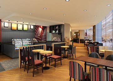 COSTA coffee 商場咖啡廳設計裝修 COSTA coffee 商場咖啡廳設計裝修