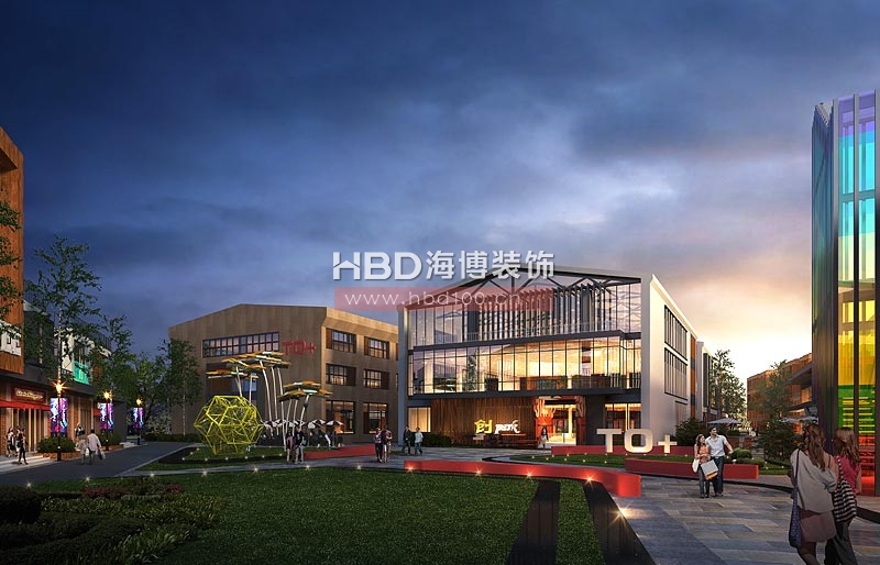 奧體創(chuàng)意園產(chǎn)業(yè)園設(shè)計 入口處設(shè)計夜景 奧體創(chuàng)意園產(chǎn)業(yè)園設(shè)計 入口處設(shè)計夜景