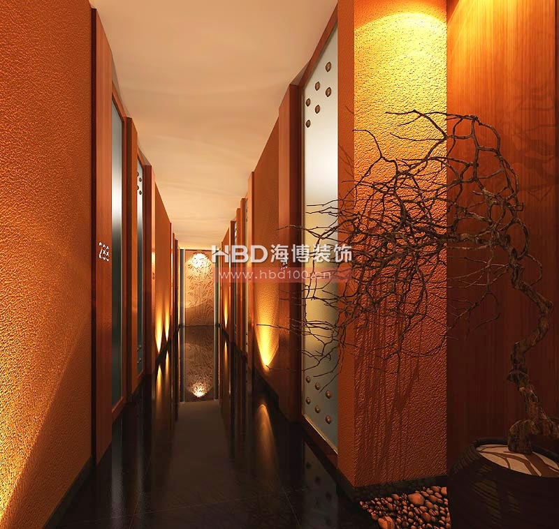 天河堂中醫(yī)理療過道設計.jpg 天河堂中醫(yī)理療過道設計.jpg