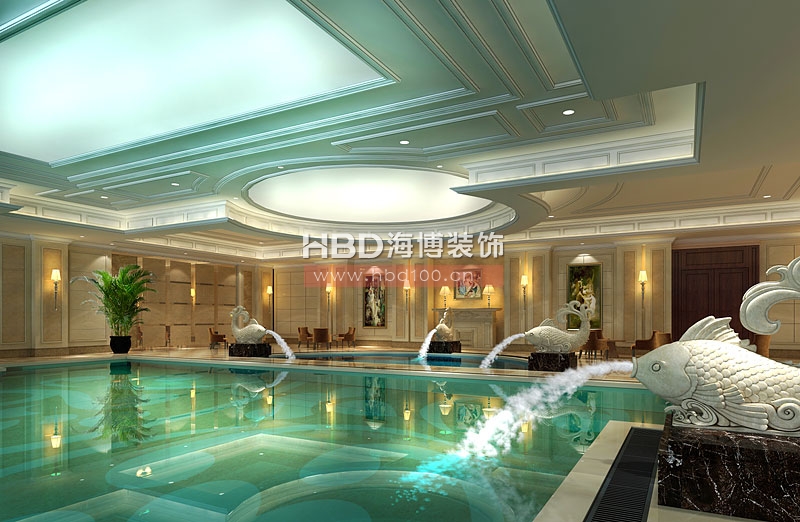 成都航都大酒店洗浴中心設(shè)計