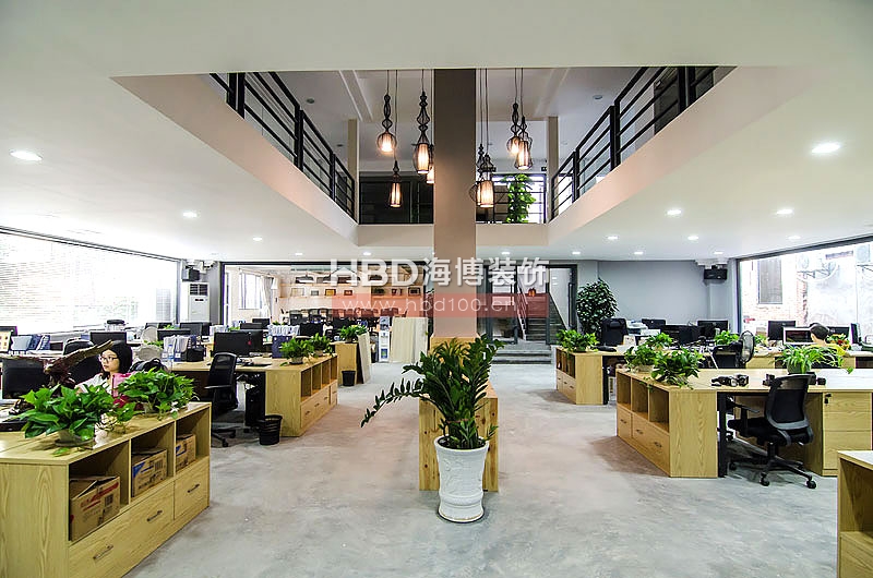 海博裝飾公司辦公室裝修-公共辦公區2 海博裝飾公司辦公室裝修-公共辦公區2