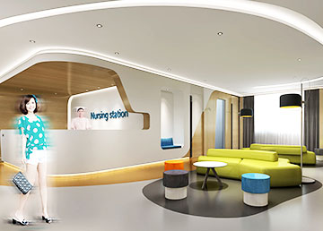 廣州醫(yī)美空間裝修設計 暨賽科技